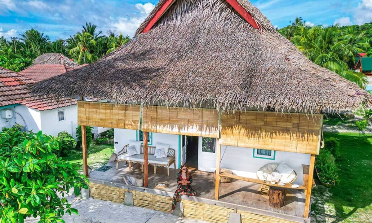 Katiet House | Family Chalet 80m square oceanfront bungalow
