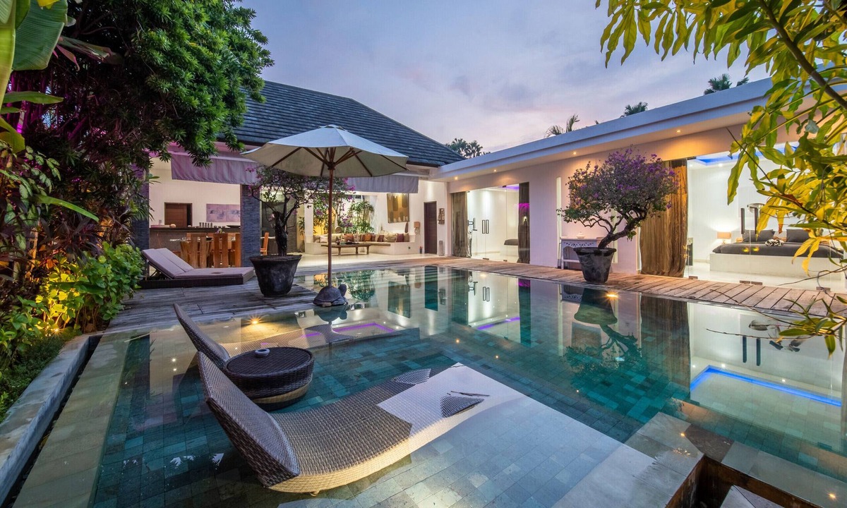 Sunset Road Villa | Lush Private Pool | Shaded Gazebo | Seminyak