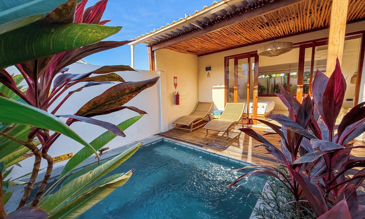 Pecatu House | Muzeum Villas: 1 Bedroom, 1 Bathroom, Wi-Fi, Kitchen, Private Pool
