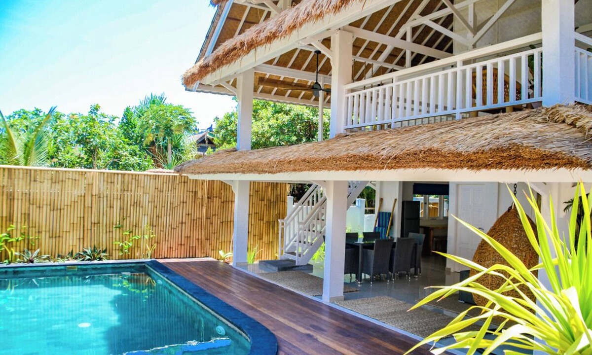 Gili Air Villa | Spacious Eco-Chic 2-BR Villa on Gili Air with Private Pool & Garden