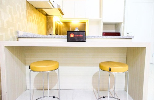 Pinang Apartment | 1BR Apartment Silkwood Residences near Mall Alam Sutera By Travelio
