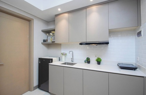 Pantai Indah Kapuk Apartment | 1Br Homey Areum Residence At Gold Coast