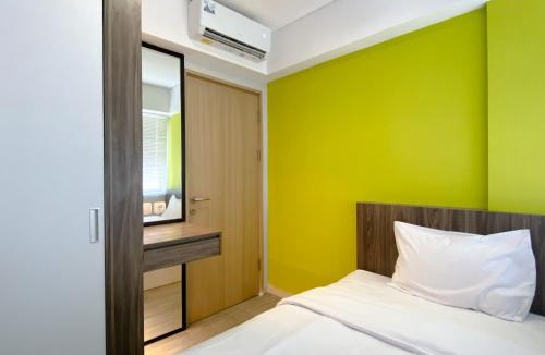 Cikarang Apartment | Best Modern 2BR at Meikarta Apartment By Travelio