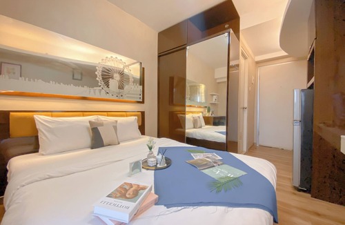 Pluit Apartment | Brand New And Modern Studio Green Bay Pluit Apartment With Seaview