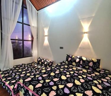 Kejajar House | cabin bintang sikunir view gunung