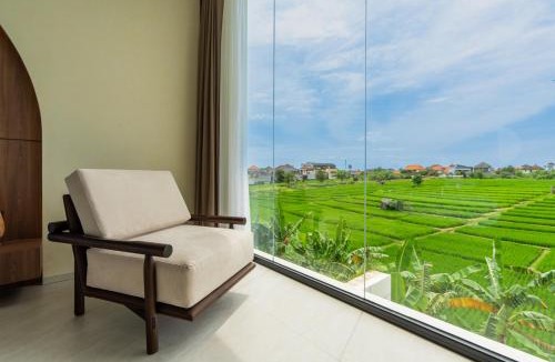 Padangsambian Klod Villa | Casa Alden - 3BR Infinity Pool with Ricefield View