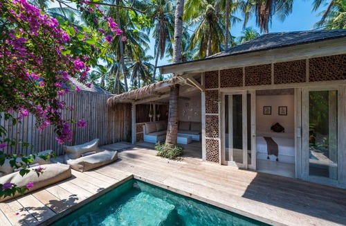 Gili Trawangan House | Charming 2BR Villa, Close To Beautiful Beaches, Gili Trawangan! W/Private Pool!