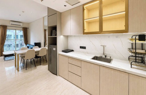 Kesawan Apartment | Classic Roomy 2Br At Apartment Podomoro City Deli Medan