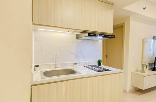 Cikarang Apartment | Cozy 3Br Apartment With Minimalist Style At Meikarta