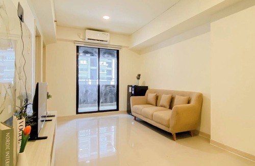 Cikarang Apartment | Cozy 3Br Apartment With Minimalist Style At Meikarta