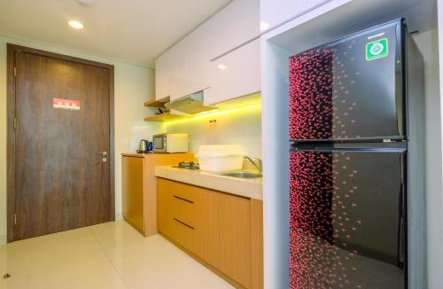 Bangka Apartment | Cozy Living and Spacious Studio at 28th Floor Kemang Village Apartment By Travelio