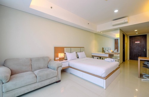 Bangka Apartment | Cozy Living And Spacious Studio At 28Th Floor Kemang Village Apartment