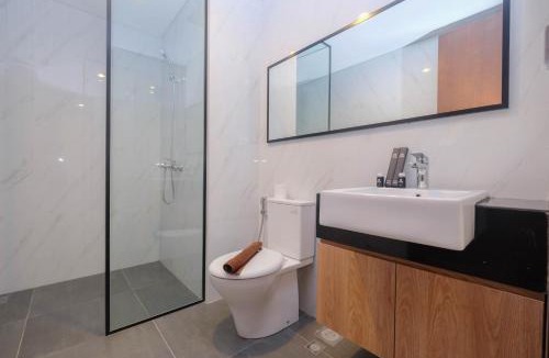 Semanggi Apartment | Minimalist and Homey 1BR at Ciputra World 2 Apartment By Travelio