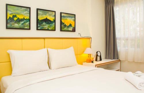 Cikarang Apartment | Nice and Elegant 1BR Apartment at Mustika Golf Residence By Travelio