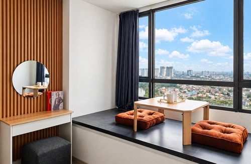 Panunggangan Utara Apartment | Relaxing With Chic Design Studio Apartment At Collins Boulevard