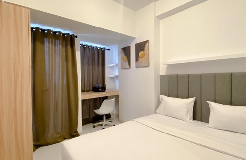 Old Jakarta Apartment | Restful and Good Deal Studio at Tokyo Riverside PIK 2 Apartment By Travelio