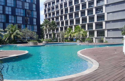 Balikpapan Apartment | Spacious 1Br Combined Unit At Apartment Tamansari Skylounge Balikpapan