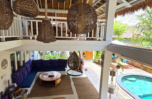 Gili Air Villa | Spacious Eco-Chic 2-BR Villa on Gili Air with Private Pool & Garden