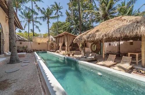 Gili Air Villa | The Rose Shell 3BR Boutique Villa - Gili Air