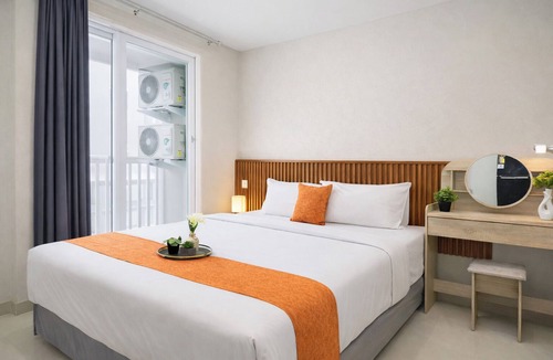 Kedungmanggu Apartment | Tranquil 1Br At Royal Sentul Park Apartment