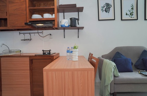 Depok Apartment | Tranquil And Comfy 2Br At Cinere Bellevue Suites Apartment