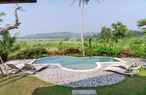 Bangunjiwo Villa | Villa With Stunning Paddy Field Views - Kasongan Yogyakarta