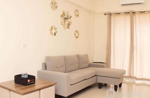 Cikarang Apartment | Warm and Cozy Living 3BR at Meikarta Apartment By Travelio