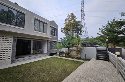Ciburial House | Wonderful 5-bedroom house with AC in charming Bandung and Mountain Views.