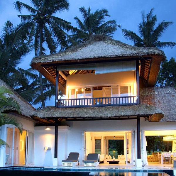 “Summer Moon, Ricefield Sunset front Private Pool” in Ubud