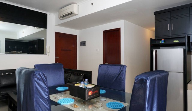 2BR Apartment Seaview with Workspace at Mediterania Marina Ancol in Jakarta