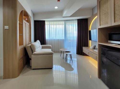 Apartment Nuvasa, Kalani 1BR 12th, Sunset, Sea & Golf View in Pulau Nongsa
