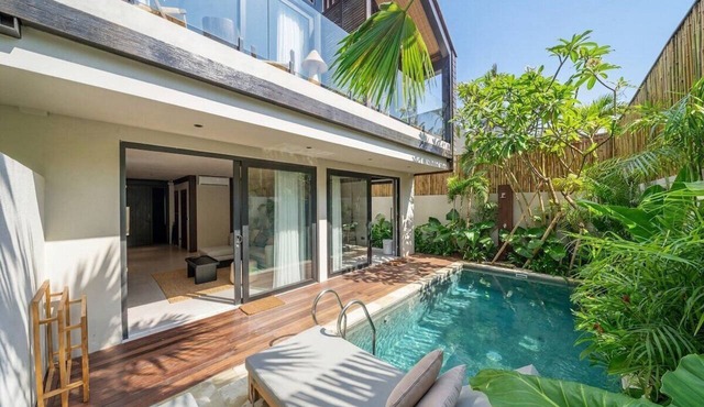Badung's 2BR Gem w Private Pool & Beach Nearby in Badung Regency