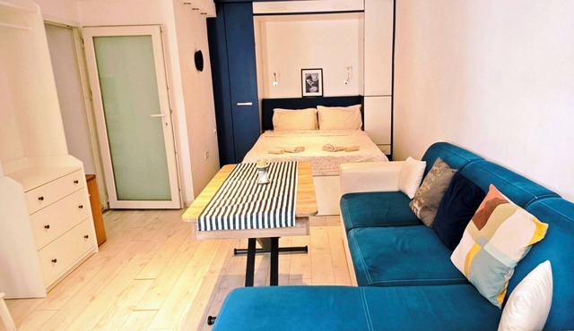 Central Old Town Apartment with Private Patio in Sofia