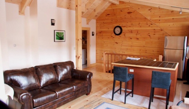 Charming Log Cabin Apartment in Woodstock Village in Woodstock