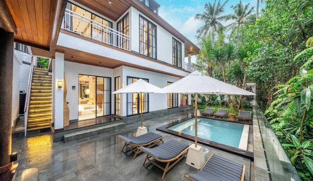 Chic Cozy 1BR in Prime Ubud w Pool, Garden & Patio in Ubud