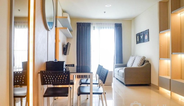 Exclusive and Vibrant 1BR Apartment at Praxis By Travelio in Surabaya
