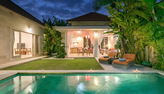 Favorite 2-bedroom Pool Villa 650 Meters to Nearest Seminyak Beach in Seminyak