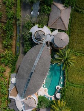 Floating Leaf Eco Resort in Gianyar