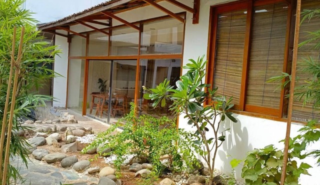 Japandi inspired Ryokan in Jakarta, Great location with large swimming pool
