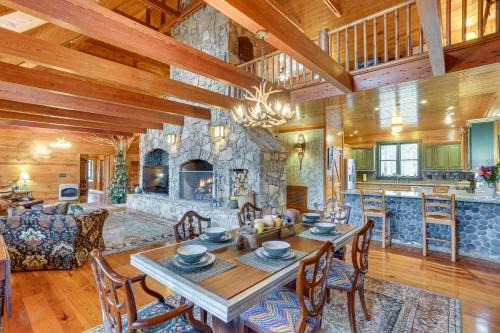 Lakefront Custom-Built Mentone Home: Game Room! in Mentone