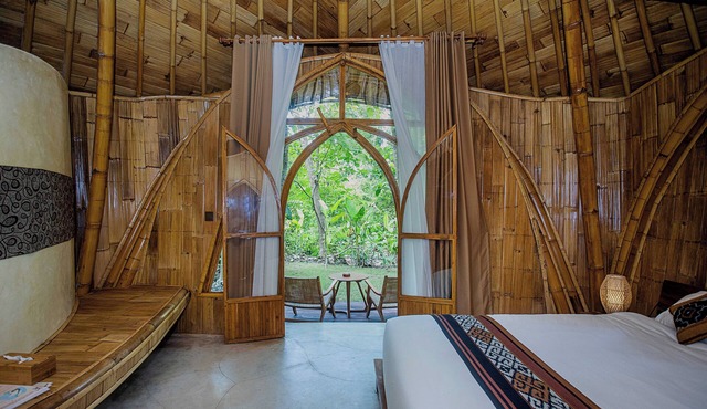Les terrasses ceningan in Ceningan Island