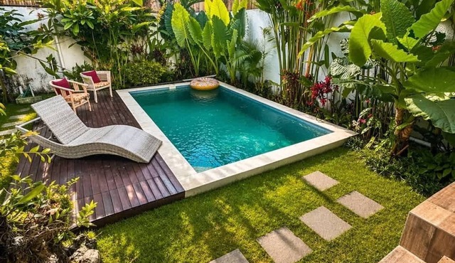 Luxury 2BR Villa Private Pool Quiet Canggu in Kuta Utara