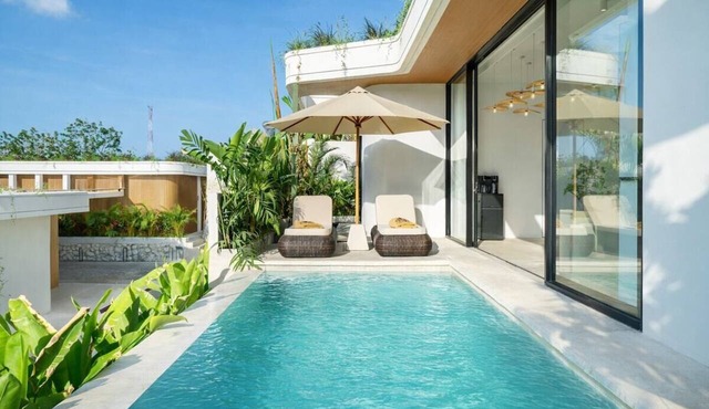 Modern 2BR Villa in Ungasan w Pool & Serene Garden in South Kuta