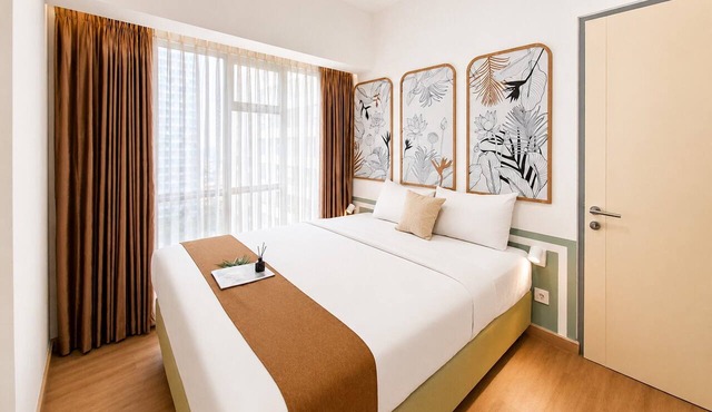 Modern 3Br Apartment With Chic Style At M-Town Residence in Tangerang