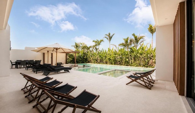 Modern 4 BR Villa Ocean View Nusa Dua