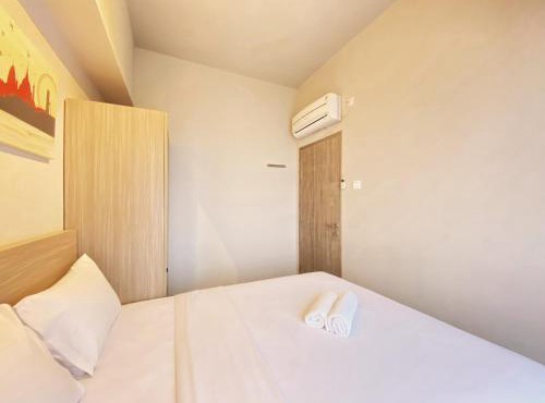 Relaxing 1BR at Apartment at Newton Residence Bandung By Travelio in Bandung