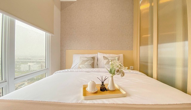 Spacious And Minimalist Studio Apartment At Vasanta Innopark in Cikarang