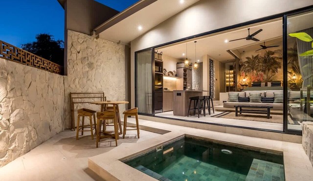 Sunrise Lush River Villa in Pererenan