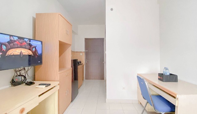 Tranquil and Comfy Studio Apartment at Easton Park Residence Jatinangor in Cileunyi