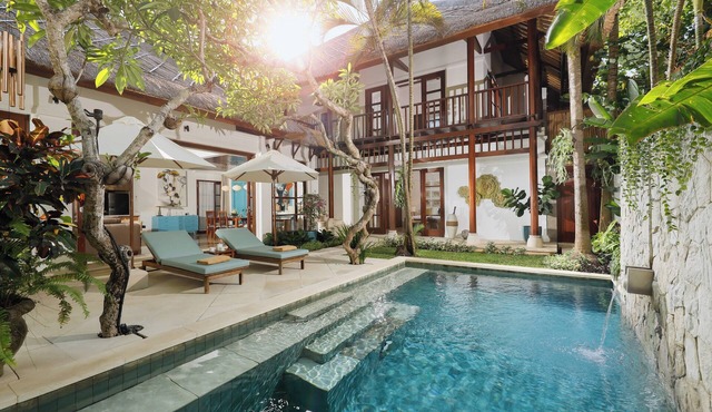 Tranquil Beachside 2BR Pool Villa Jimbaran in Jimbaran